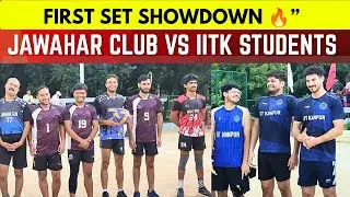 Jawahar club vs IIT Students First Set | Volleyball Tournament IIT Kanpur |