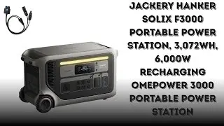 6000W Recharging and Expandable Power Station Overview | Anker SOLIX F3000 Review
