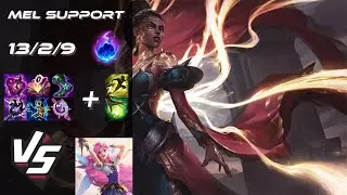 SUPPORT Mel vs Seraphine - NA Grandmaster Patch 25.19