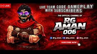 LIVE GAMEPLAY WITH RANDOM PLAYERS ||#shortsfeed #liveLive || streaming of RG AMAN 006
