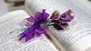 COMO HACER FLORES FÁCILES CON PORCELANA, ideas de decoración fáciles y originales, DIY.MANUALIDADES