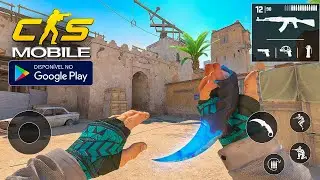 início de uma nova era... comprei a KARAMBIT BLUE GEM no CS 2 MOBILE (skins idênticas do CS)