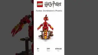 PREVIEW: LEGO HARRY POTTER, Fawkes: Dumbledore's Phoenix, Set 76448, LEGO 2025