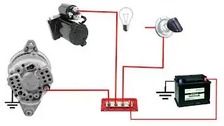 How to connection tractor alternator | tractor alternator wiring diagram | john deer alternator