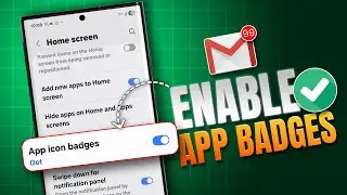 Как включить или отключить значки приложений на телефонах Samsung Galaxy | Устранение проблем с з...
