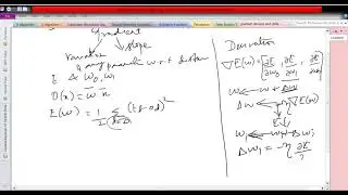 Gradient Descent and Delta Rule