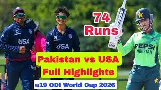 Sameer Minhas 74 Runs USA vs PAK Media Reaction  Pakistan vs USA ODI | Full Highlights