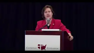 Sister Hilda Mateo at the 55th Catholic Extension Lay Volunteer Reunion