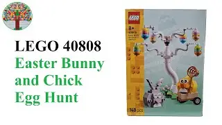 LEGO 40808 Easter Bunny and Chick Egg Hunt Construction Kit Bausteine Set Конструктор набор с магнит