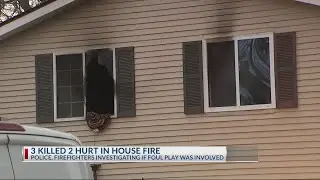 Police, firefighters investigating if foul play was involved in triple fatal Columbus fire