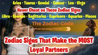 Zodiac Signs That Make the MOST Loyal Partners  #Horoscope #zoadiacsign