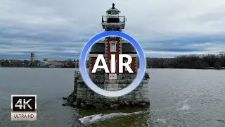 Hudson Athens Lighthouse: Breathtaking Drone Footage | Hudson NY