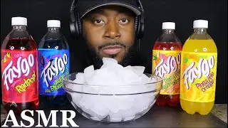 ASMR DRINKING FAYGO AND EATING ICE .( NO TALKING)