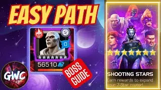 Shooting stars quest EASY PATH | 1.2 | GORR boss #mcoc #marvel #gaming