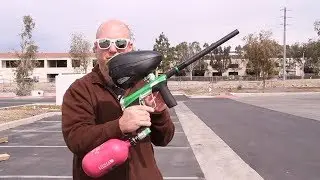 Planet Eclipse Geo CS2 Paintball Gun - Shooting