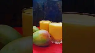 MANGO MILKSHAKE 🥭 #mango #mangorecipe #cookingcooking #cookingchannel #milkshake #jhope