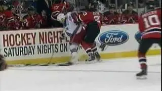 David Clarkson hits Sean Avery
