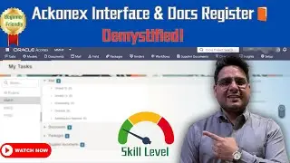 Освойте интерфейс Aconex и регистр документов за 10 минут!