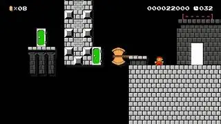 SUPER MARIO MAKER LEVEL TRAILER - Question Puzzler Castle