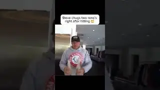 Steve chugging #kick #streamer #gaming #streaming #kick #streamer