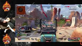APEX ONEHANDED GAMER LIVE!! best games killing full squads HIGH PLAYERS 5v4 sens