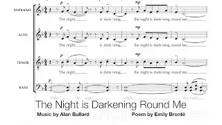 Alan Bullard: The Night is Darkening Round Me (Scrolling Score)