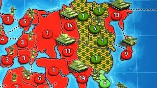 I Left Them No Territories To Attack 💀 (Wartime Glory)