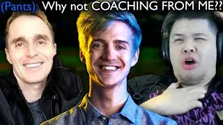 Ninja finally gets coached by a Challenger Coach but it wasn't by me..