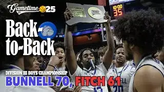 Bunnell repeats as Division III boys basketball champions