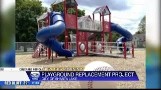 Playground Replacement Project underway in City of Shasta Lake