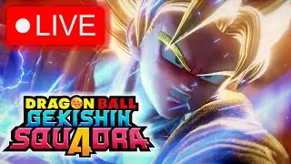 🔴NEW DRAGON BALL GAME! Gekishin Squadra LIVE
