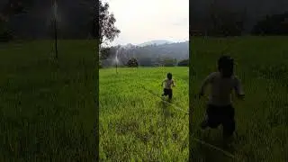 water irrigation system #waterfall #waterpump