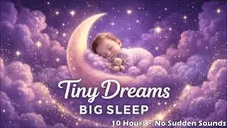 Calm Baby Sleep | Deep Brown Noise for Babies | 10 Hours | No Sudden Sounds