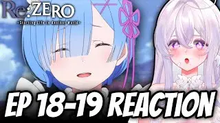 I Love Emilia | Re:Zero Ep 18-19 Reaction