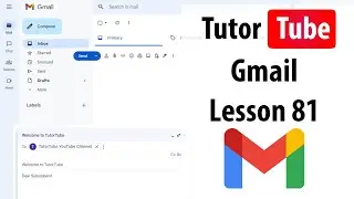Gmail Tutorial - Lesson 81 - Forwarding Emails