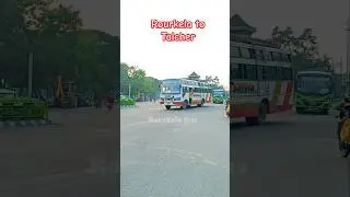 SARALA BUS || Rourkela To Talchar || Rourkela Bus || #rourkela #automobile #bus #shorts