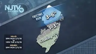 Mid-winter weather to blast New Jersey Tuesday