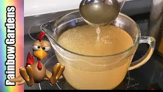 Easy Homemade Chicken Stock (with easy freeze and thaw)