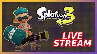 Streaming Splatoon 3 Ft. Carbon Roller (Deco)