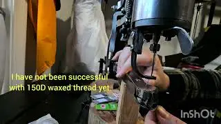 BEAMNOVA Chinese Leather/Cobbler Sewing Machine Use