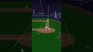 НАЦЕЛИВАЯСЬ ​​НА ХОУМ-РАН! 😅 | Roblox Baseball (HCBB) #шорты