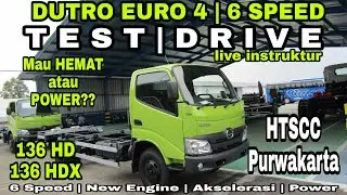 TES DRIVE HINO DUTRO 6 Speed 136 EURO 4 2022❗di HTSCC Purwakarta ❗Power & Akselerasinya GILA ‼️