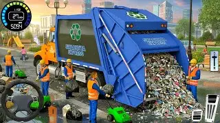 Extreme Garbage Truck Simulator 2026 - Real Garbage Truck 3D - Truck Game Android Gameplay