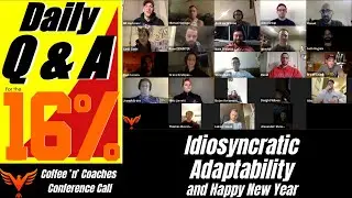 Coffee 'n' Coaches Conference Call - Idiosyncratic Adaptability - BillHartmanPT.com