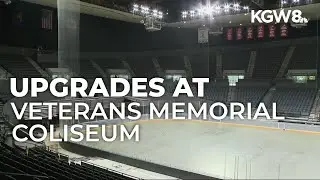 Memorial Coliseum in Portland begins major upgrades