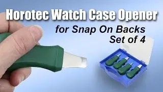Horotec Swiss Watch Back Opener