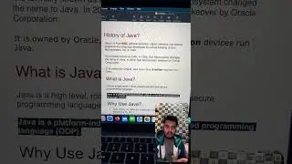 History of Java in Hindi