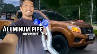 Replacing with aluminum intercooler turbo pipe to my 2019 Nissan Navara 283,000 kms Mileage