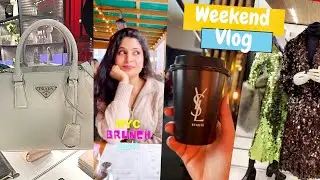 Luxury shopping, brunch, a usual Manhattan Saturday in short clips! NYC Vlog | Luxury Shopping Vlog