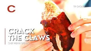 Crack Lobster Claws | Chef Pierre Gignac | Tips #shorts